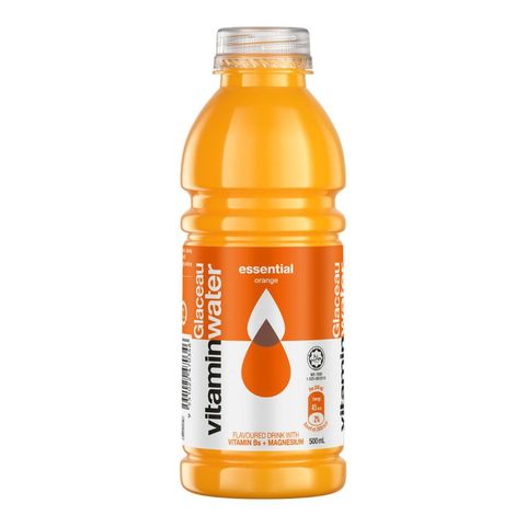 Glaceau Vitamin Water Essential - Orange 500ml (Recyclable)
