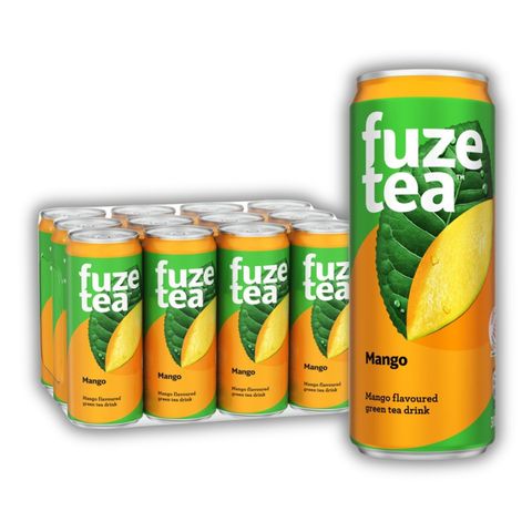 [Carton] Fuze Tea Mango 12 x 300ml (Recyclable)