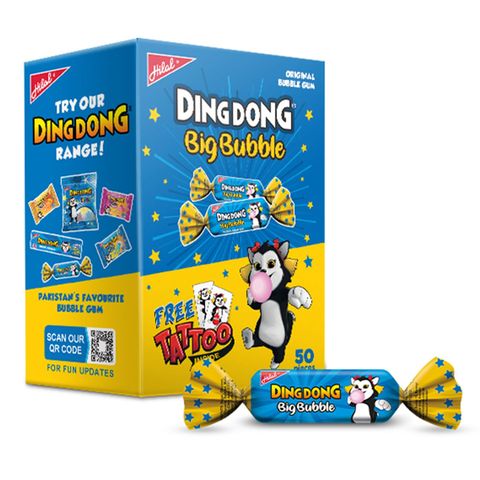 Ding Dong Big Bubble 50 Pieces