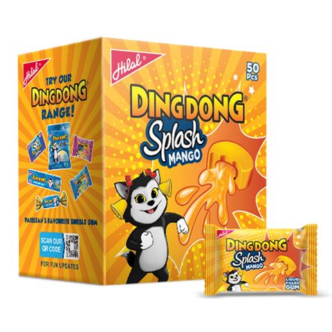 Ding Dong Splash Mango 50 Pieces
