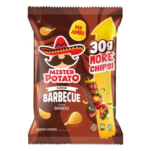 Mister Potato Chips BBQ (+30g Promo) 140g