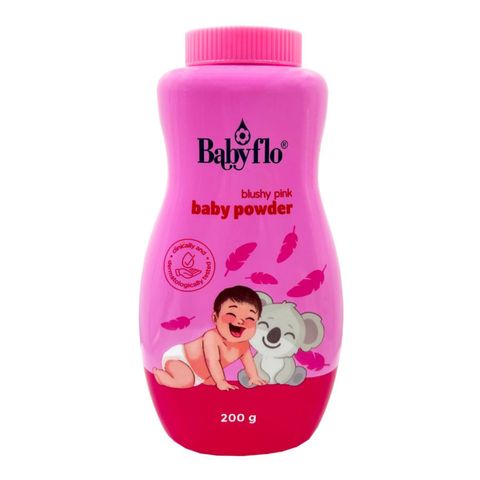 Babyflo Powder Blushy Pink 200g