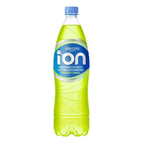 Spritzer Ion Carbonated Isotonic Electrolyte Drink Lime 1.5L