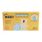 Baby Moby Disposable Diaper Bags 60 Pieces