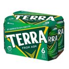 Terra Beer Can 6 x 355ml (Recyclable)