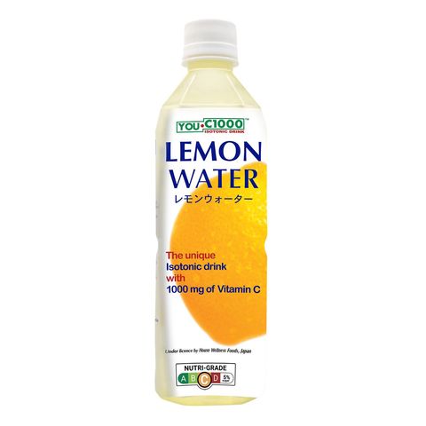 YOU-C1000 Isotonic Drink Lemon Water 500ml (Recyclable)