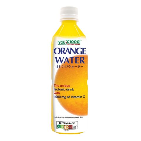 YOU-C1000 Isotonic Drink Orange Water 500ml (Recyclable)