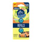 Glade Car Vent Perfume Air Freshener Essences Elite Crisp Green Apple & Peach Refill 2 x 2ml