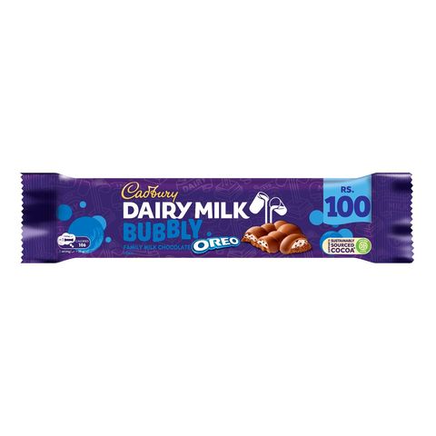 Cadbury Dairy Milk Bubbly Oreo Bar 1 Packet