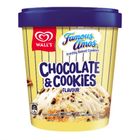 Wall's Famous Amos Chocolate & Cookie Tub 750ml