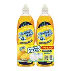 Bubble Man Dishwashing Liquid Lemon 2 x 500ml
