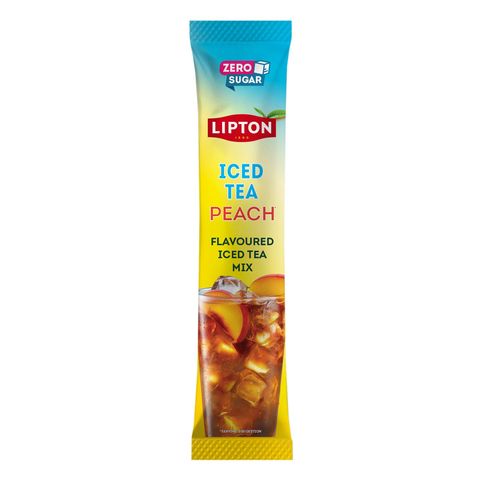 Lipton Zero Sugar Peach Iced Tea Mix Flavoured 1 Sachet