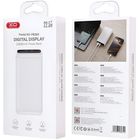 ថ្មជំនួយម៉ាក XO ម៉ូដែល XO-PB309 ទំហំ 20000mAh ពណ៌ស 1 Piece