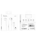 Hoco M101 Crystal Joy Type C Wired Earphone White 1 Piece