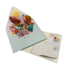 3D Popcard Balloons & Gifts with Flowers (LT-2104-05) 1 Set
