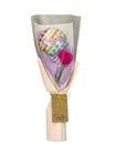 Crochet Bright Pink Heart & Congrats Foil Balloon 1 Set