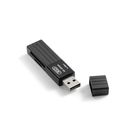 XO DK05A 2 in 1 USB 2.0 Card Reader (SD and Micro SD) Black 1 Piece